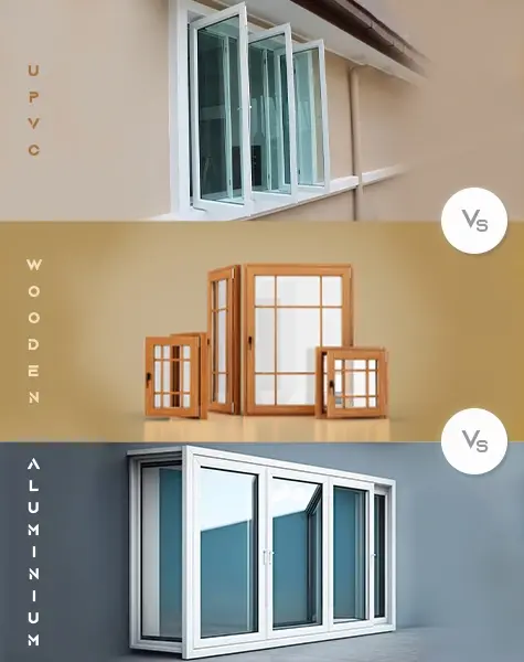 Why Choose UPVC Windows Over Wooden or Aluminum Doors UPVC Windows Dealers Near Me