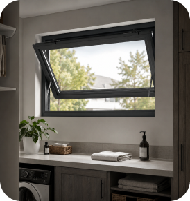 Aluminium Top hung windows