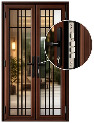modern aluminium door design Secure aluminium doors