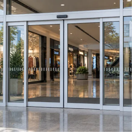 automatic upvc doors