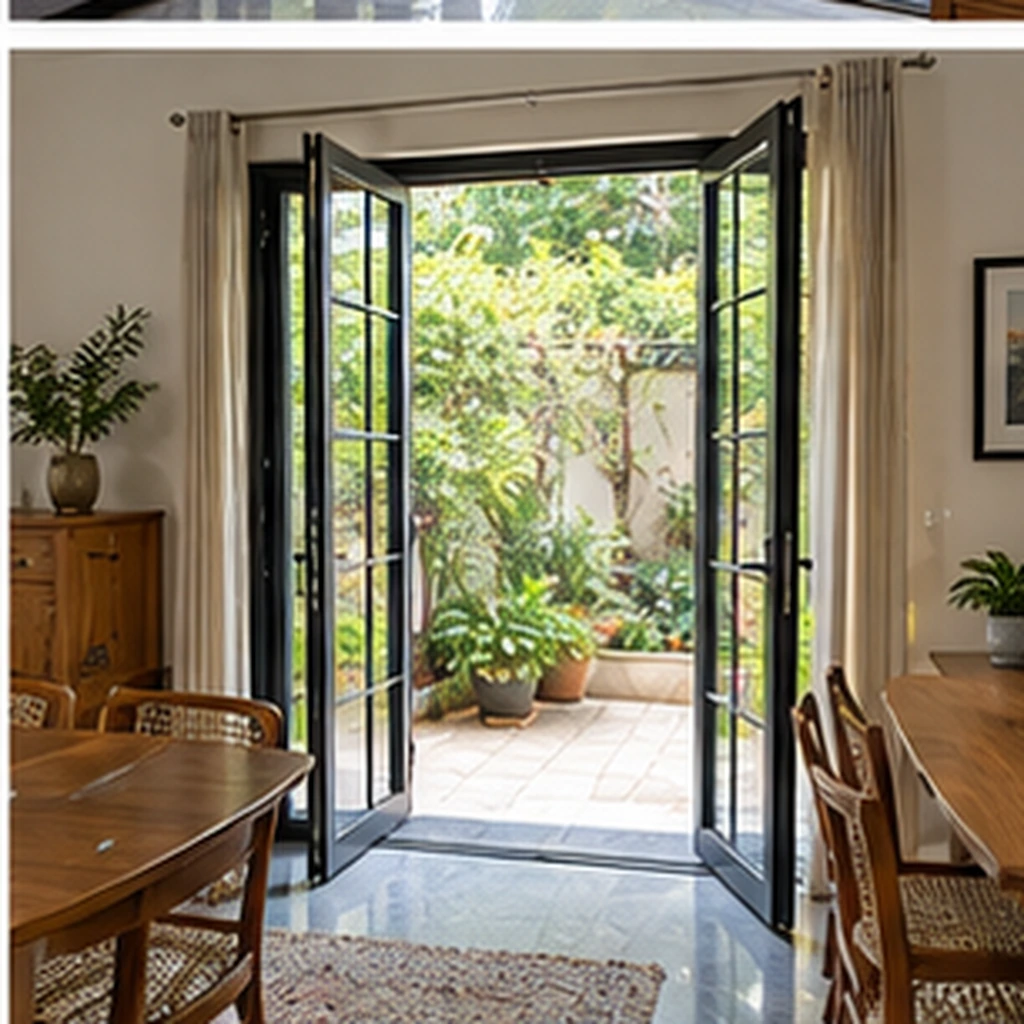 aluminium french-doors