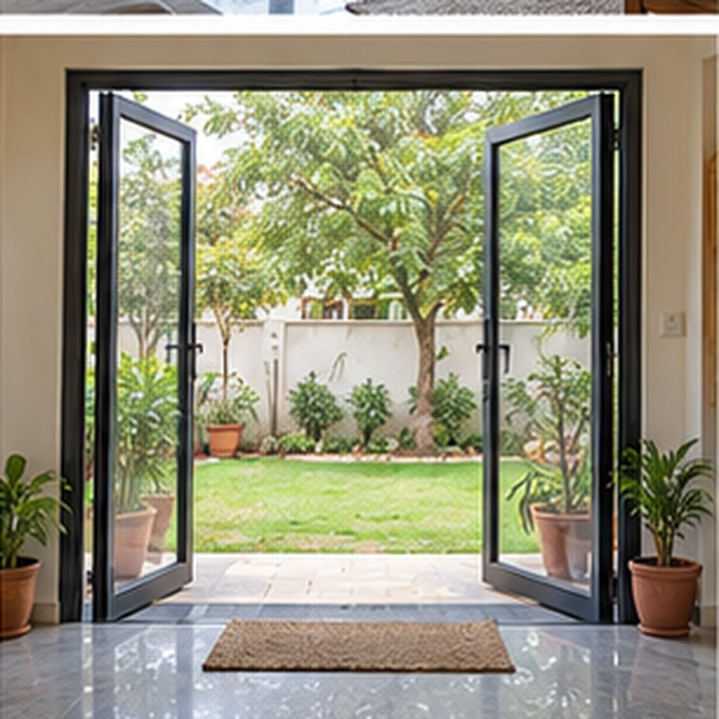 ALUMINIUM swing-doors