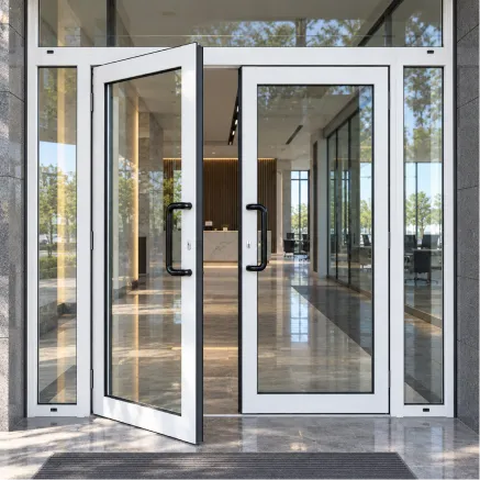 swing upvc doors